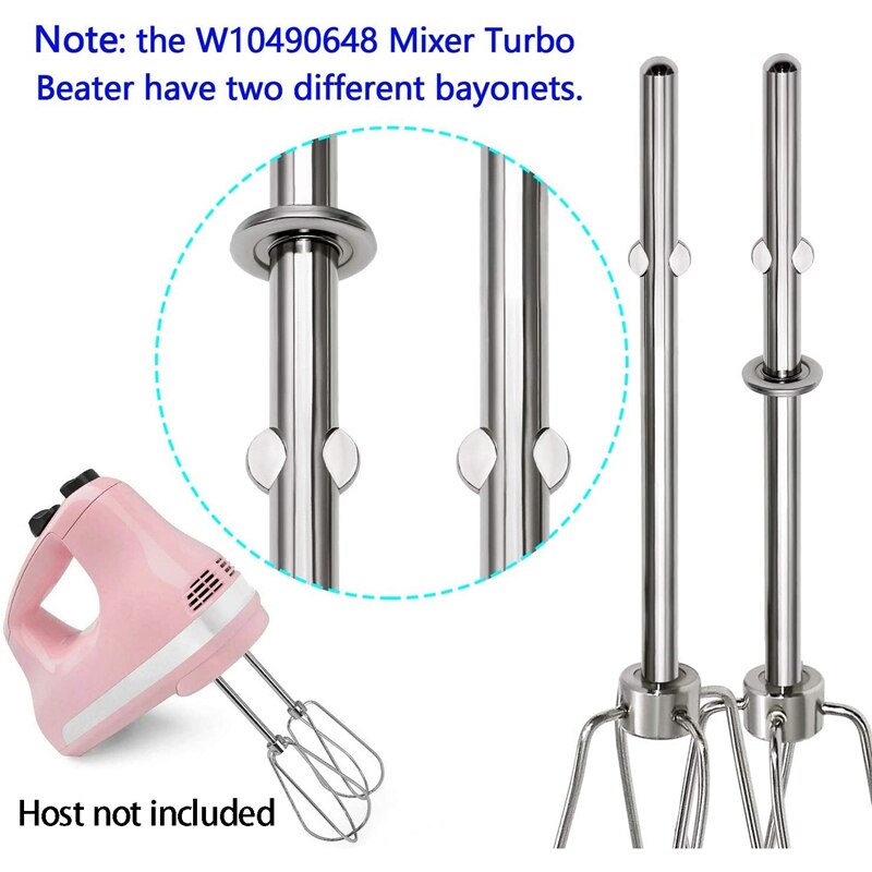 W10490648 käsi mikseri turbo tekijöiksi varten kitchenaid mikseri tukea replaces- sekoittaminen keitot, smoothie, tärisee, munanvalkuaista  ,2 kpl