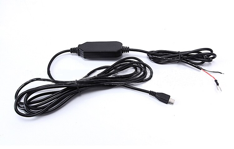mini/micro usb poort draad kabel auto-oplader kit voor camera recorder dvr exclusieve voeding doos