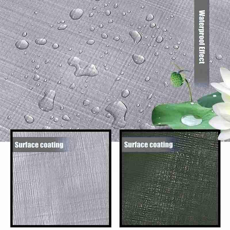 Thickened Rainproof Pe Waterproof Cloth Canopy Cloth Cloth Shade Outdoor Outdoor Tarpaulin Plastic Tarpaulin I6s7