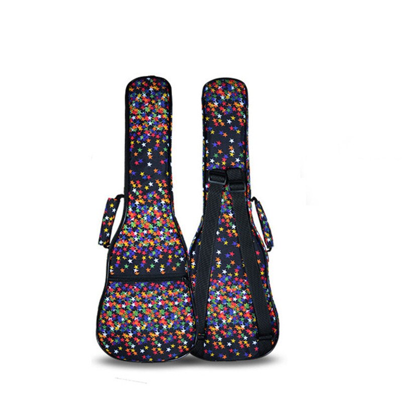 retail kid leuke 21 26 ukulele tas sopraan case lanikai gitaar gewatteerde rugzak kleurrijke patroon schouderbanden pocket