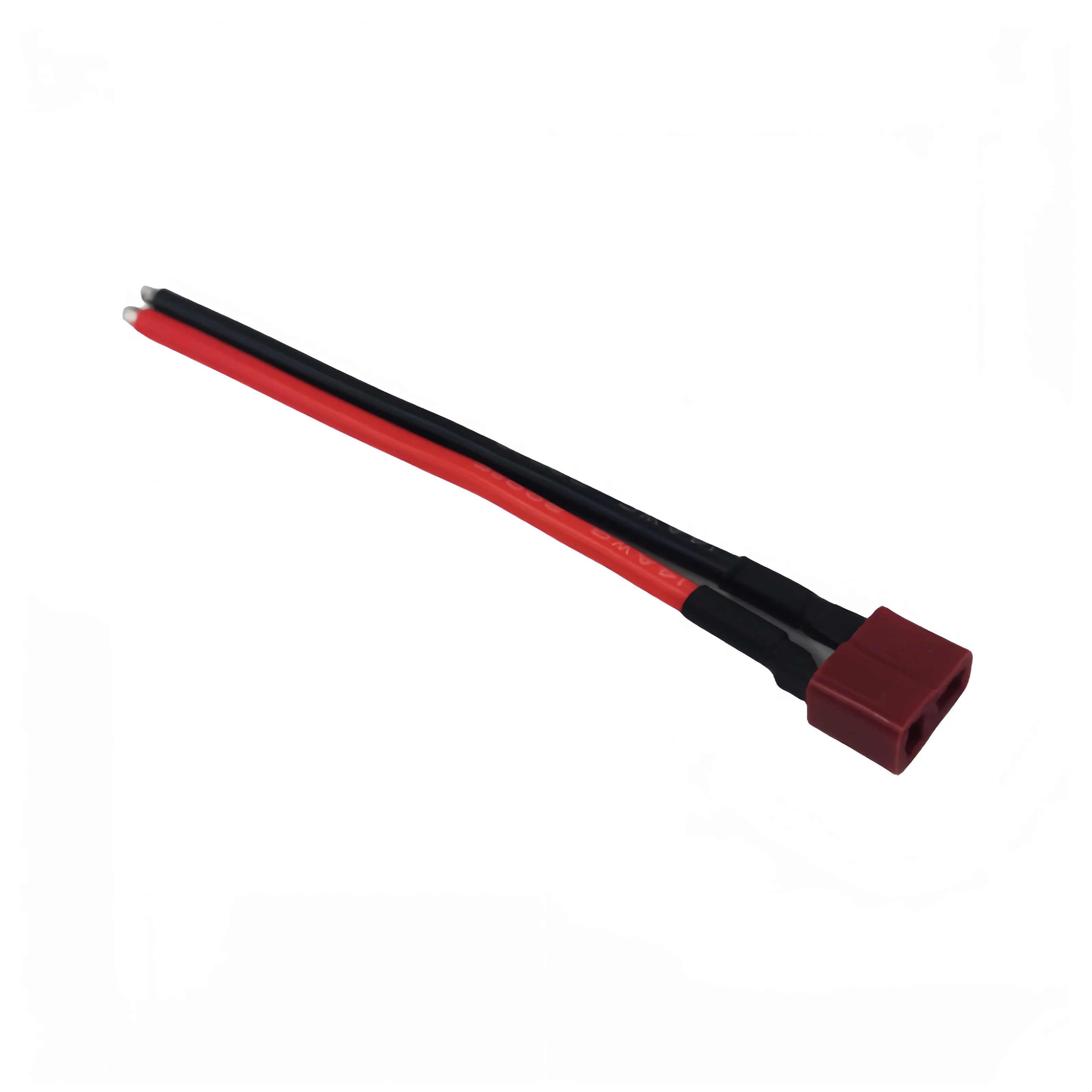10cm RC vehicle and ship model battery ESC connection cable XT30 XT60 XT90 T EC2 EC3 EC5 EC8 male/female plug: WHITE