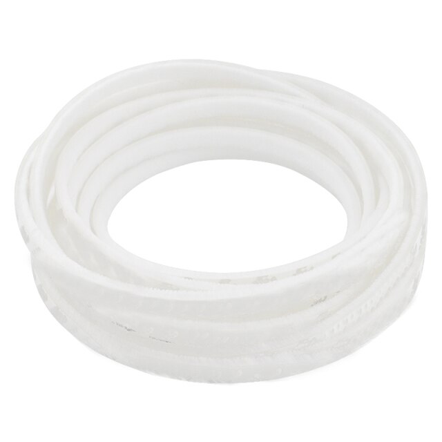 1* Excluder Brush Tape 5 Meter Draught Excluder Brush Window Door Seal Tape Adhesive Home Decor Window Door Seal Draught Exclude: White 9mmX15mm