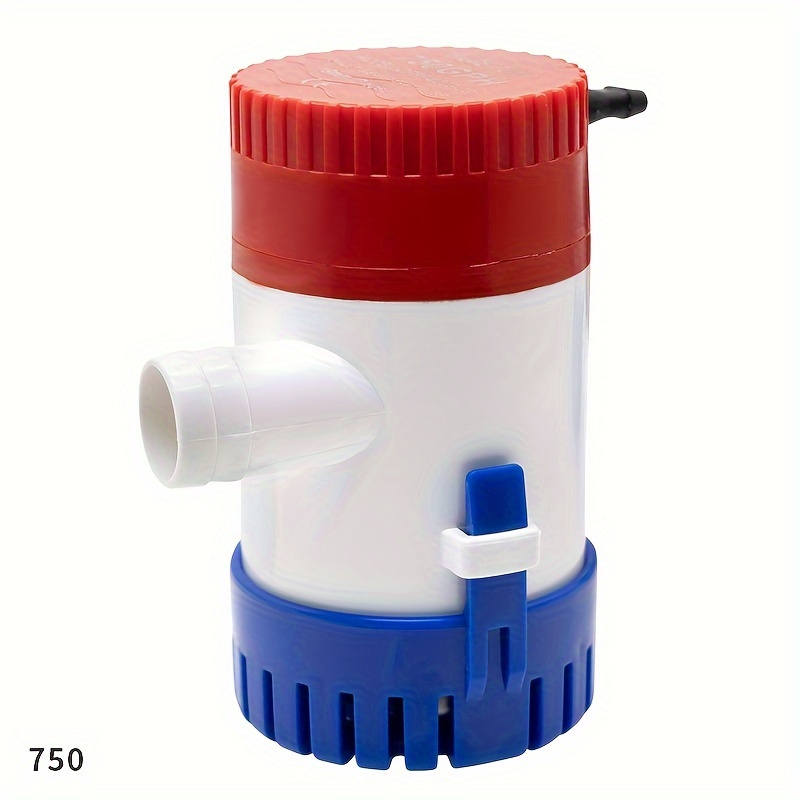 1pc rv water supply pumps, 750/1100 gph bilge pumps, 12v submersible dc water pumps, yacht pumps: White