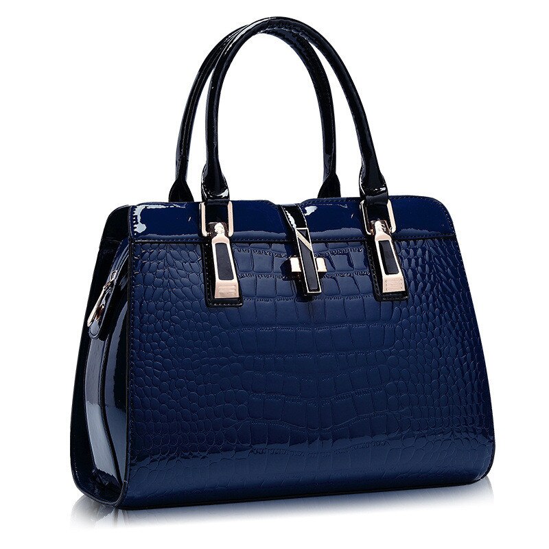 Women Messenger Bags Casual Tote Femme Luxury Handbags Women Bags Pocket Handbags bags: Blue