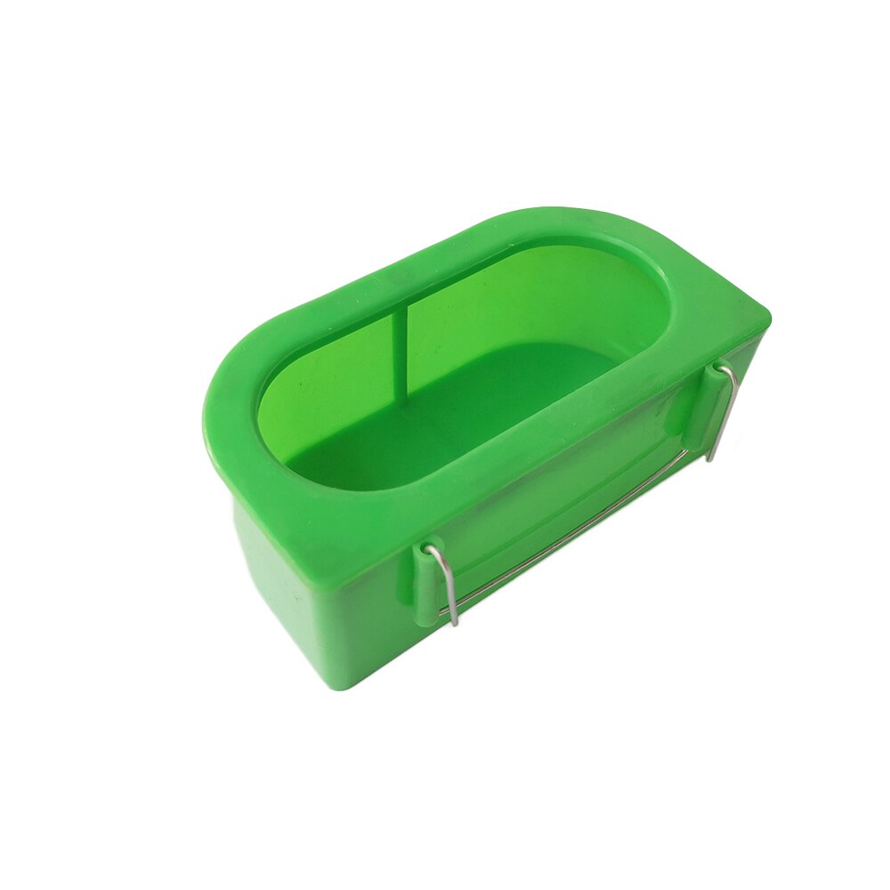 10Pcs Bird Feeder Plastic Food Feeding Box Holder Parrot Pigeon Cage Feeder Bird Feeding Bowl For Food Water Cage Accessories