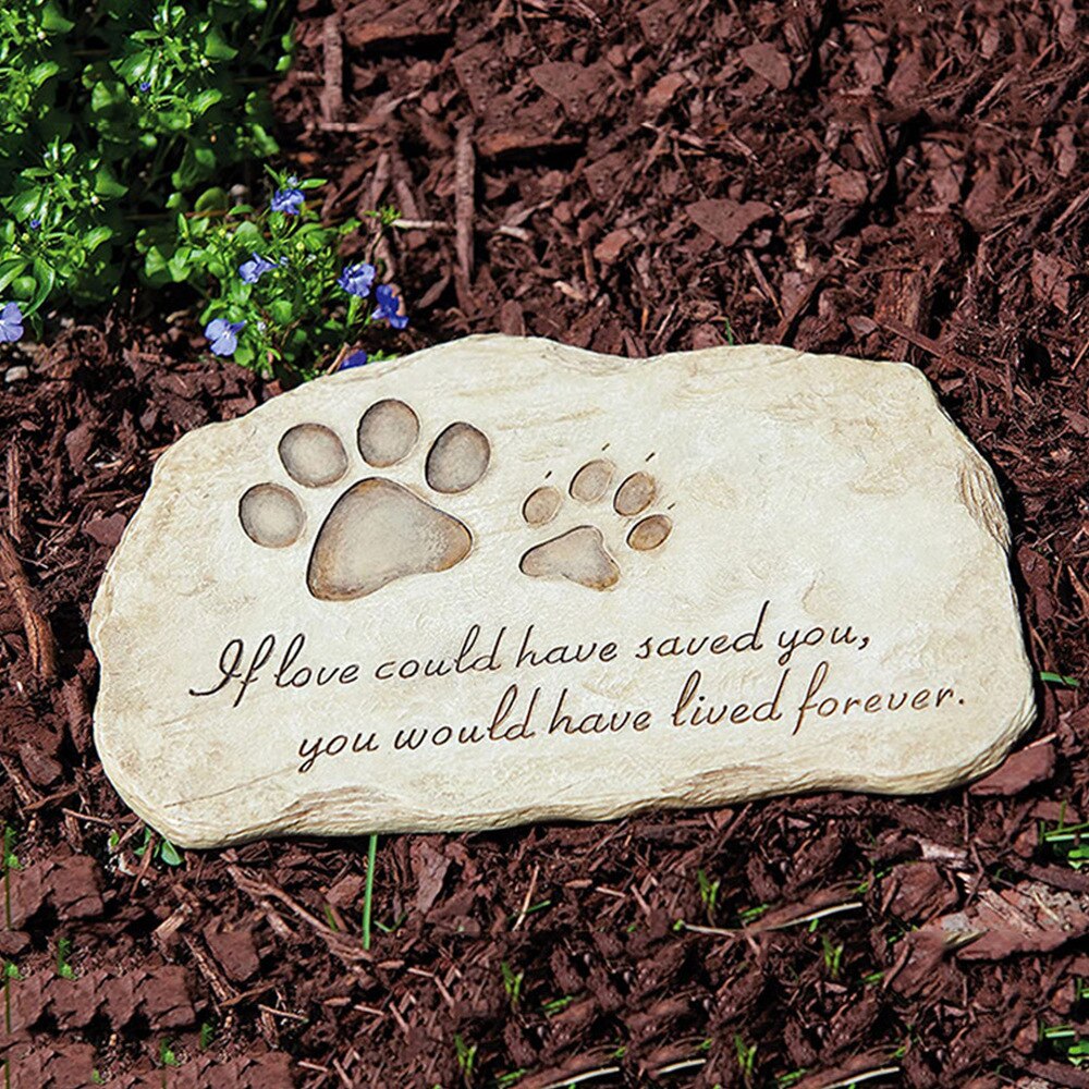Pet Dog Memorial Stone Dog Garden Stones Grave Markers Dog Memorial