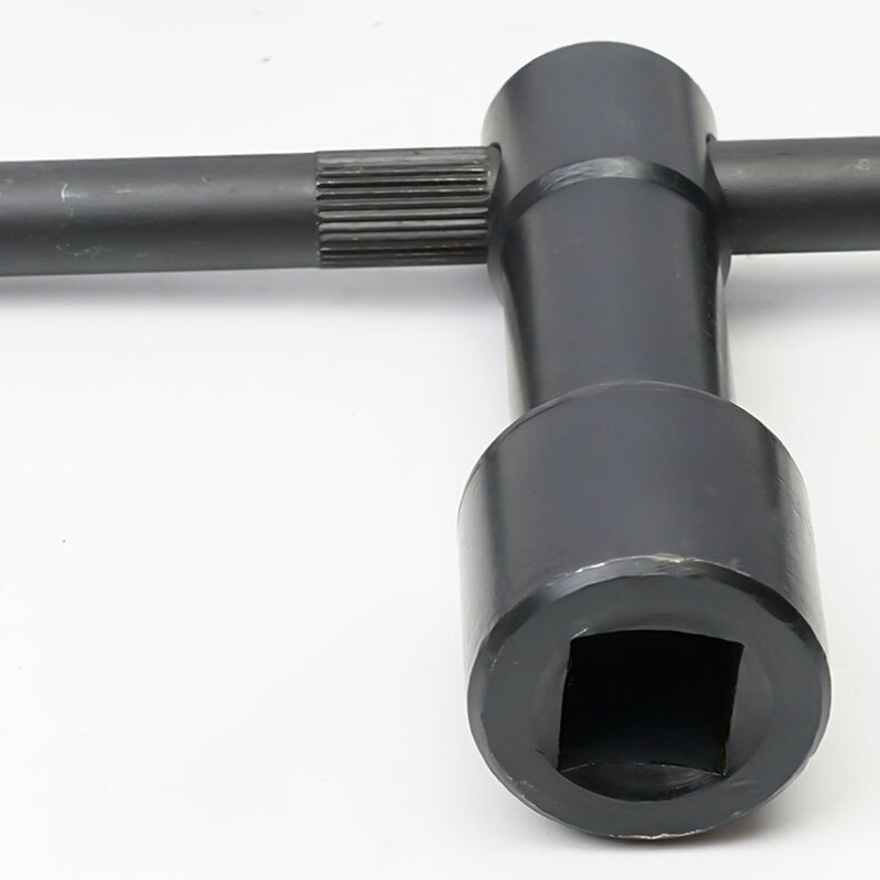 Llave de torno de cabeza cuadrada, portaherramientas, llave de cuatro cuadrados/tornillo de anís interno, palanca de mano, torno Vertical, 1 ud.