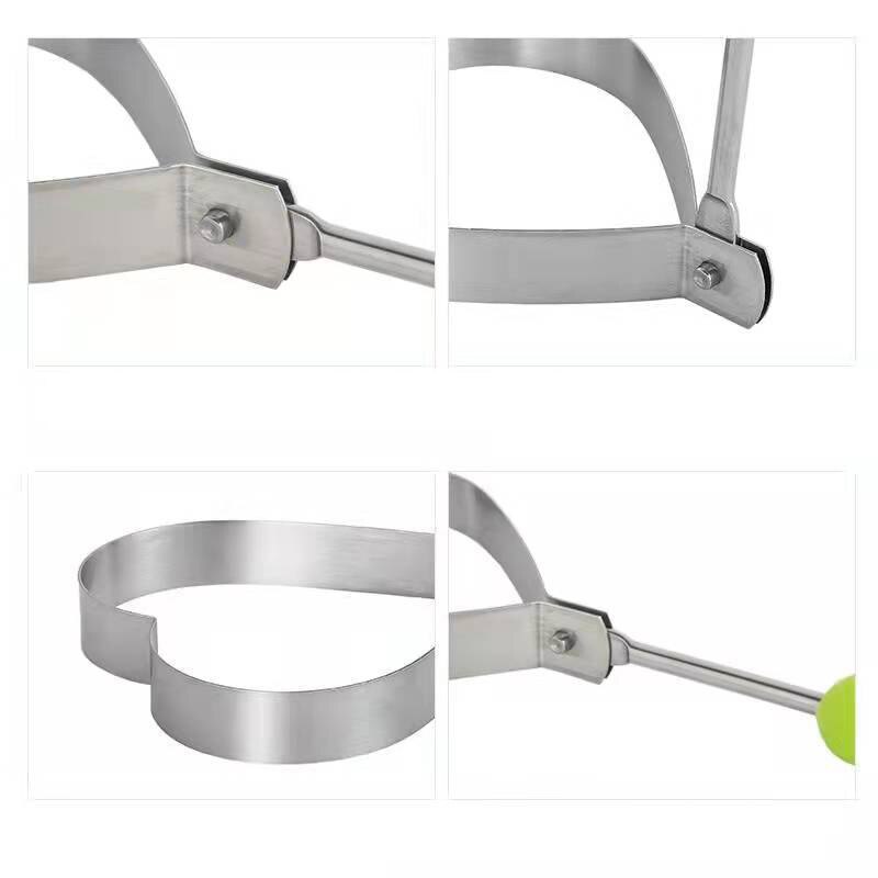 5 Style Fried Egg Pancake Shaper Omelette Stainless Steel Mold Mould Frying Egg Cooking Tools Kitchen Accessories Gadget Rings