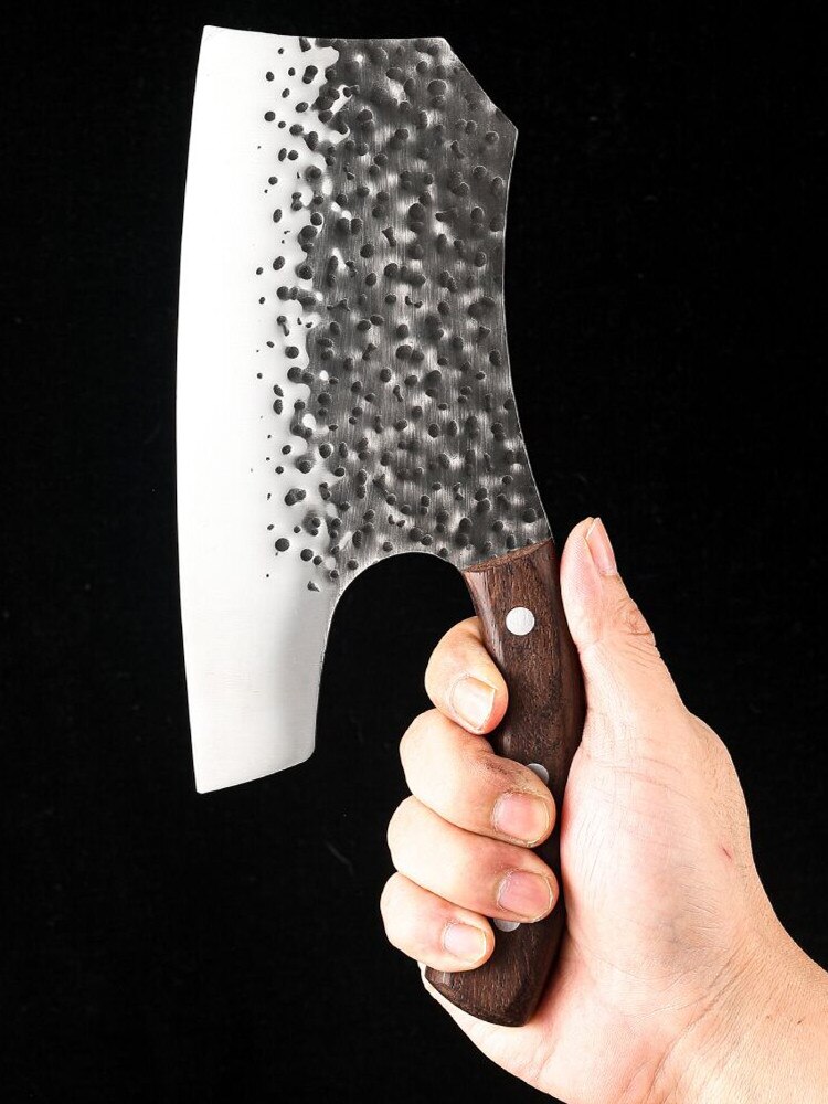 Handmade Butcher Knife Master High Hardness Forged Knives Chopping Slicing Chef Kitchen Knives Utility Cooking Kitchen Knife