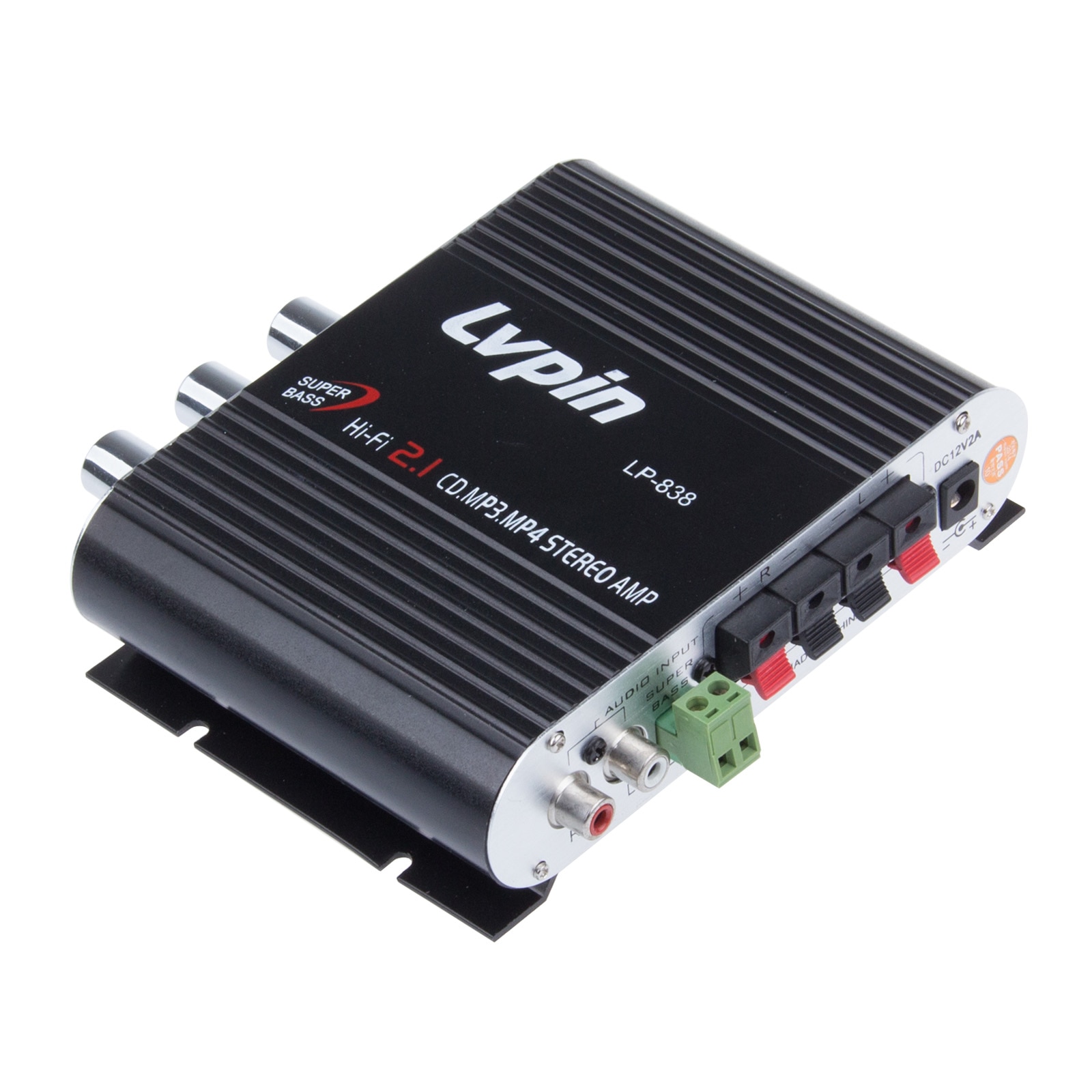 Nouveauté HIFI voiture stéréo Audio Durable haute puissance amplificateur Super basse fonction Subwoofer FM lecteur de Radio