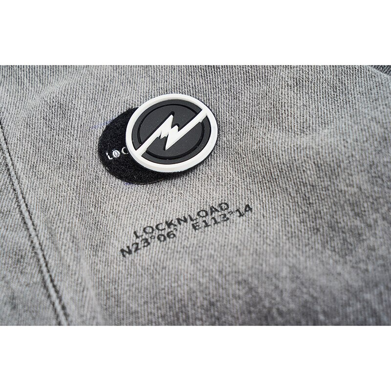 Mirecoo Men Denim kimono Jacket Gradient Open Stitch Jacket Men Windbreaker High Street Hip Hop Men Coat Clothing Autumn