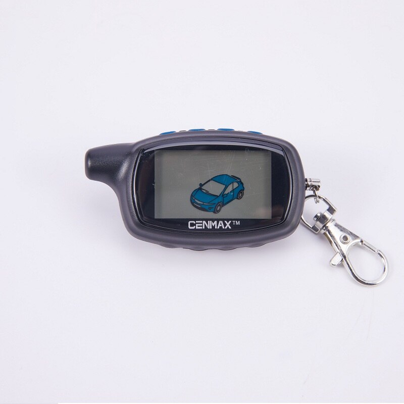 CENMAX-mando a distancia LCD para coche, Control remoto de 2 vías, alarma, ST-7A, ruso, para CENMAX ST7A 7A
