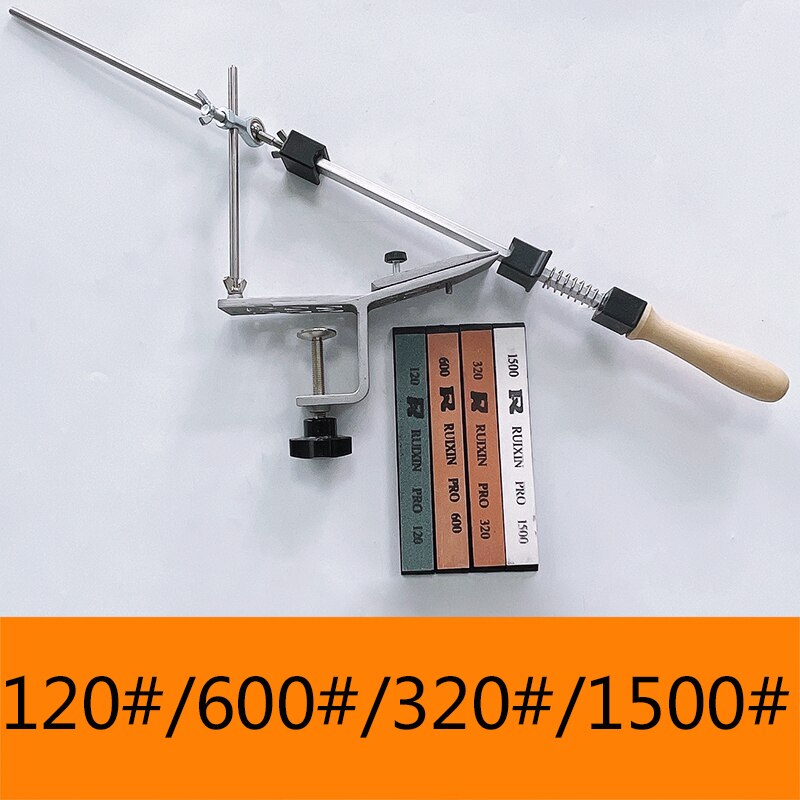 Sharpener Fixed Angle Sharpener Ruixin Sharpener Mini Chisel Manual Knife Diamond Sharpening Stone: set-B