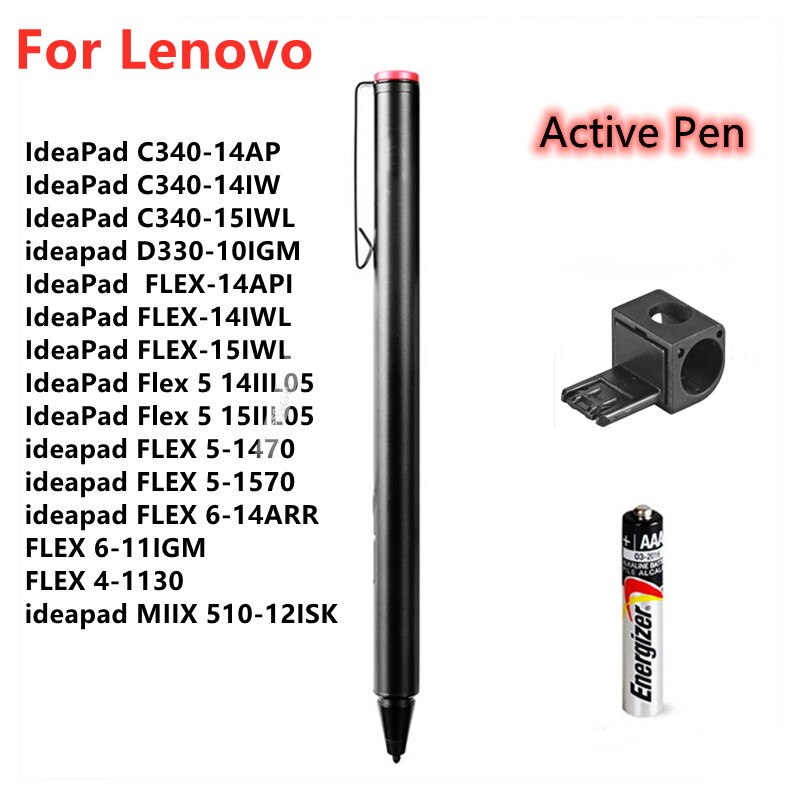 Stylus Pen for Lenovo Thinkpad Yoga460/260/520/530/720/900s Yoga 730/C740/C640/X1yoag Flex 15 Active Pen