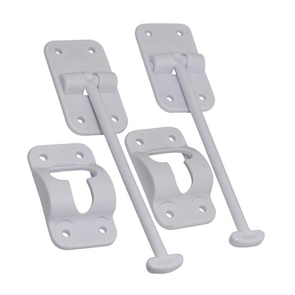 T-Style Door Hitch Bracket Rv Camper White Hatch Loading Trailer For Trailer Loading Hatch Latch Door Latch