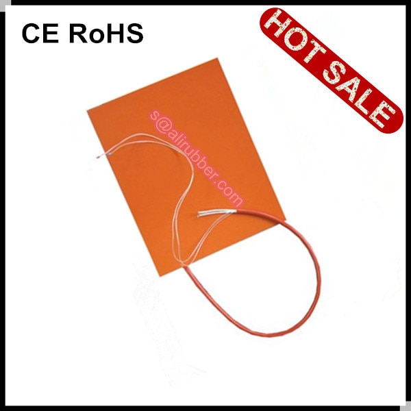 150 x 150MM 12V 110W Silicone Heater Bed For 3D Printer