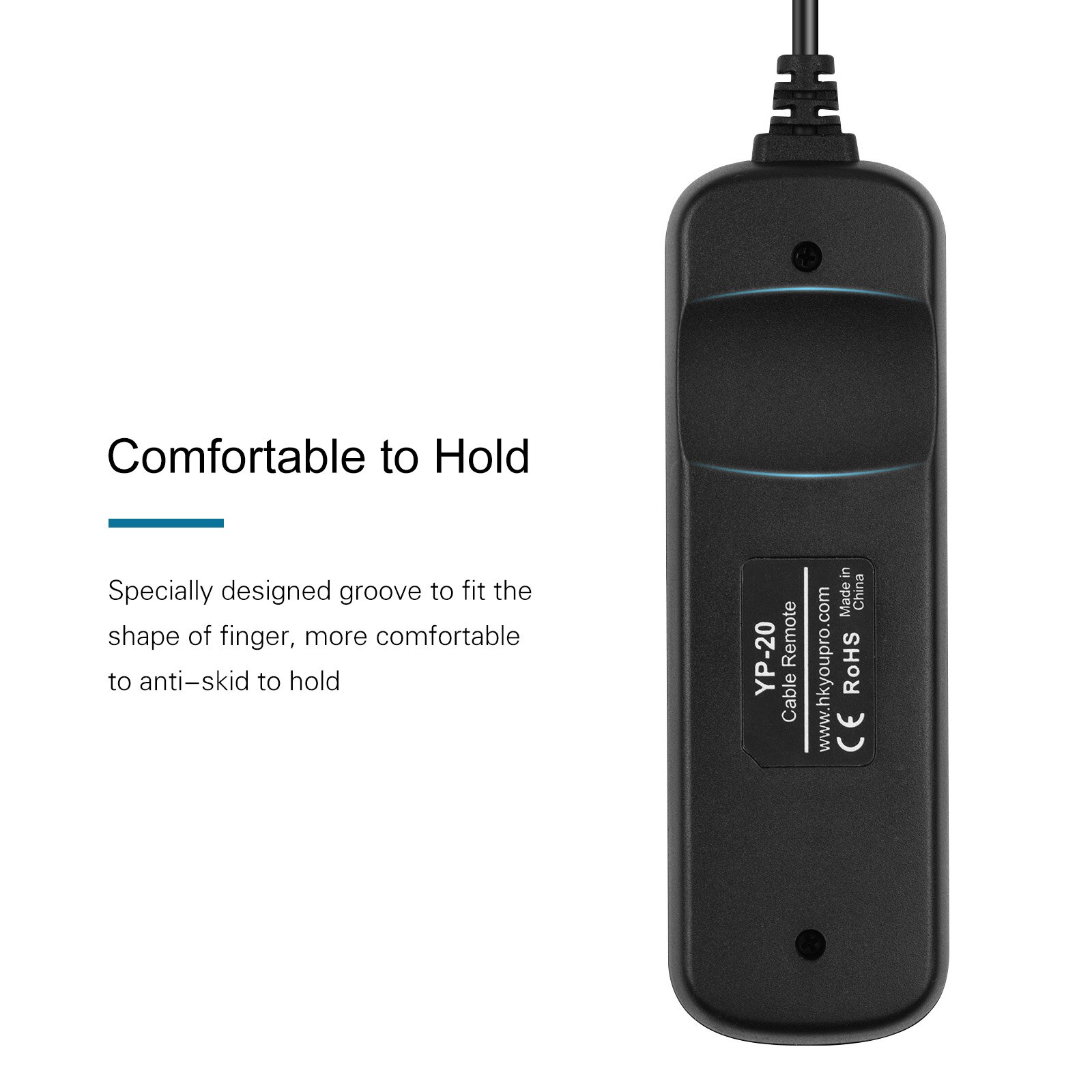 Mando a distancia tipo DC2 para Nikon, Cable disparador con temporizador, 1,2 m/3,9 pies, repuesto para D7700, D7200, D7100, D7000, D5500, D5300, D5200