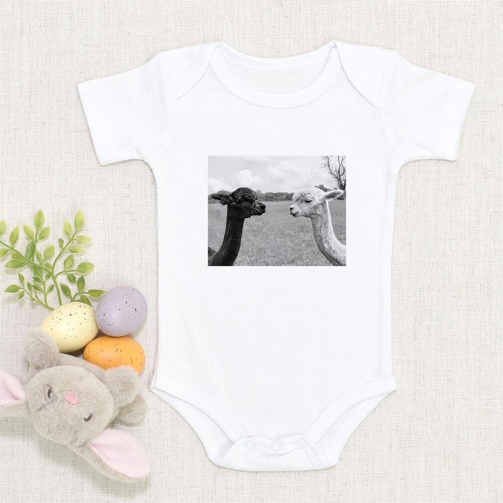 Baby Junge Kleidung Lustige Alpaka Trägheit Baby 2022 Neugeborenen Baby Mädchen Bodysuit Kleinkind Baby Gesamt eins-Stück Ropa Bebe harajuku