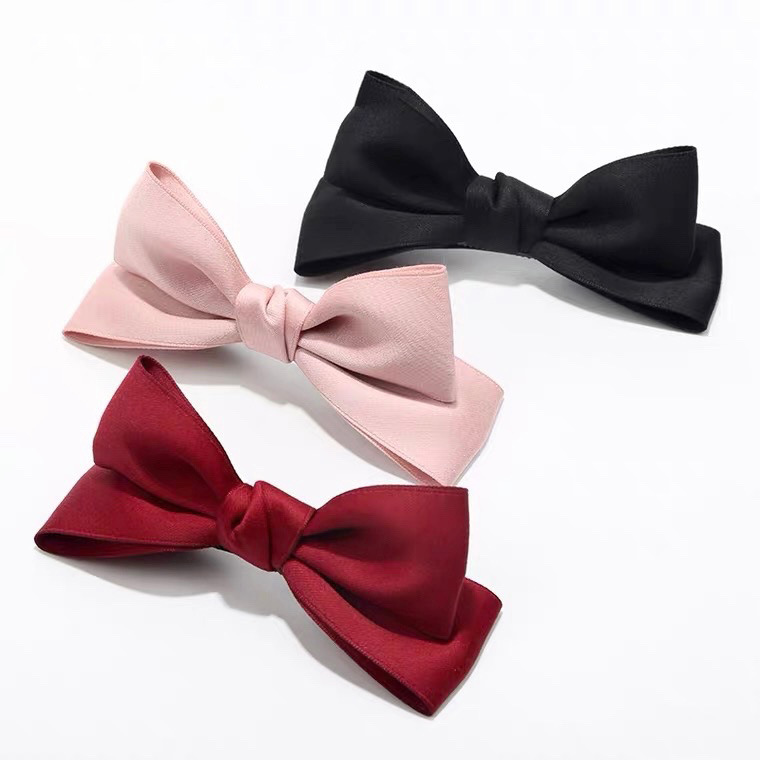 2 unids/lote lazo para el cabello para mujeres niñas horquilla Simple Top Clip para el cabello horquillas para mujer accesorios para el cabello