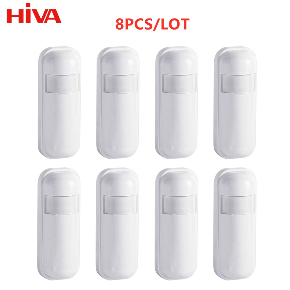 433MHz Motion Sensor Wireless Mini PIR Infrared Detector for Home Alarm System Burglar Security Alarm Kits: PURPLE