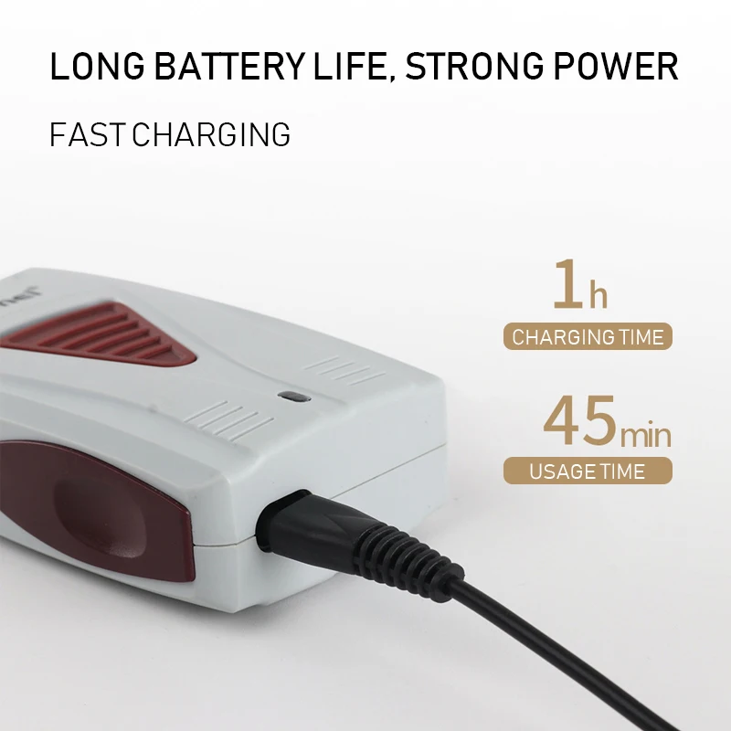 Kemei KM-3382 Men's Electric Shaver USB Charging Shaving Machine Cordless Shaver Male Hair Clipper Shaved Head