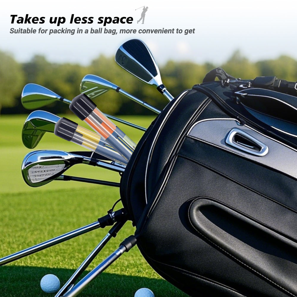 Golf Swing Training Tools Golf Alignment Sticks 2 Sets 48inch Alignment Practice Rods Collapsible 5 Colors Golf Alignment Sticks