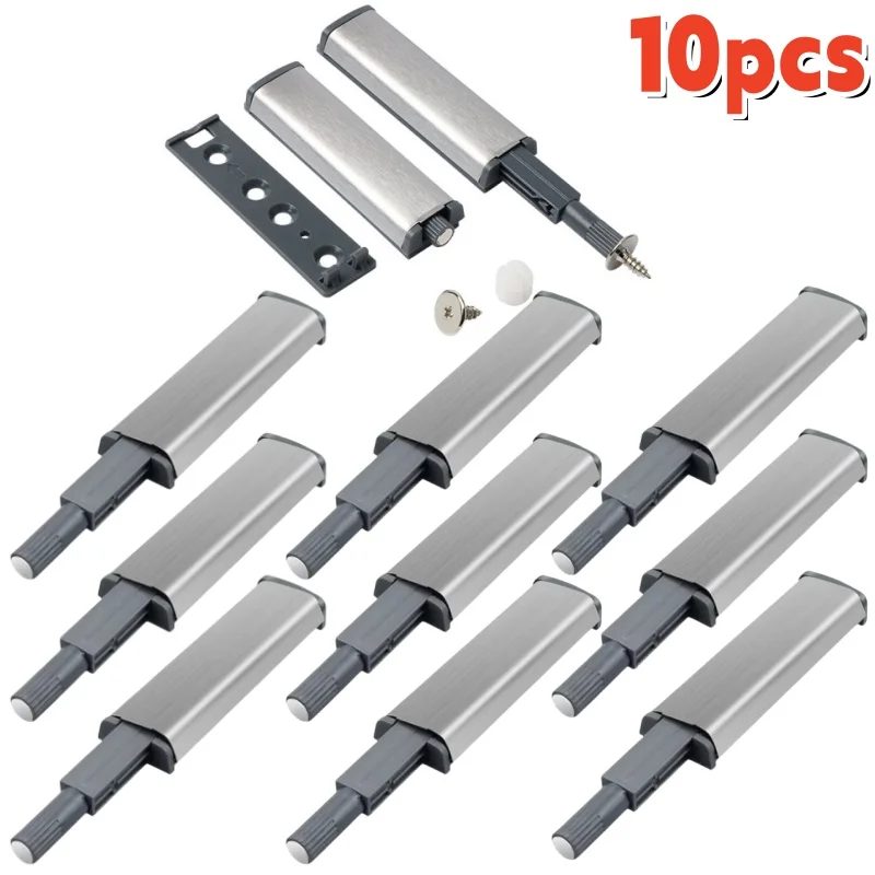 10 stücke Schrank Tür Dämpfer Puffer drücken-zu-offen Magnetische verriegeln System Schränke Küche Tür drücken Magnet Fangen Weiche Ruhig näihr: Ursprünglich Titel