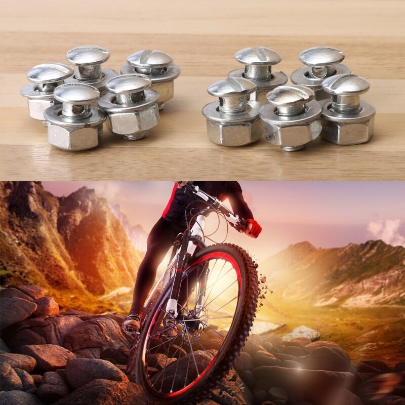 10pcs/bag Brake Cable Adjuster Clamp Lock Screw Bolt Bicycle Moped MTB Mountain Bike