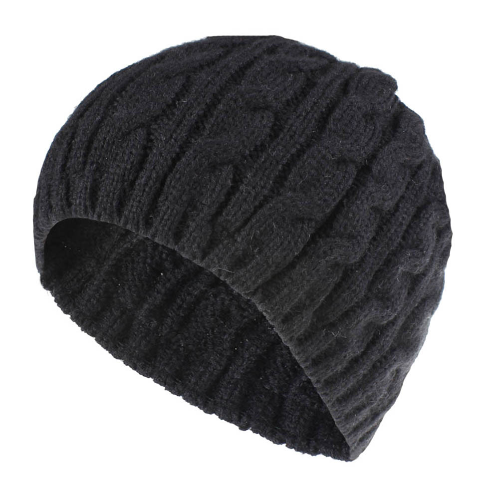 Chapeau en tricot torsadé pour femmes | Chapeau tendance pour adultes, bonnet en laine couleur unie pour les huit mots, automne et hiver