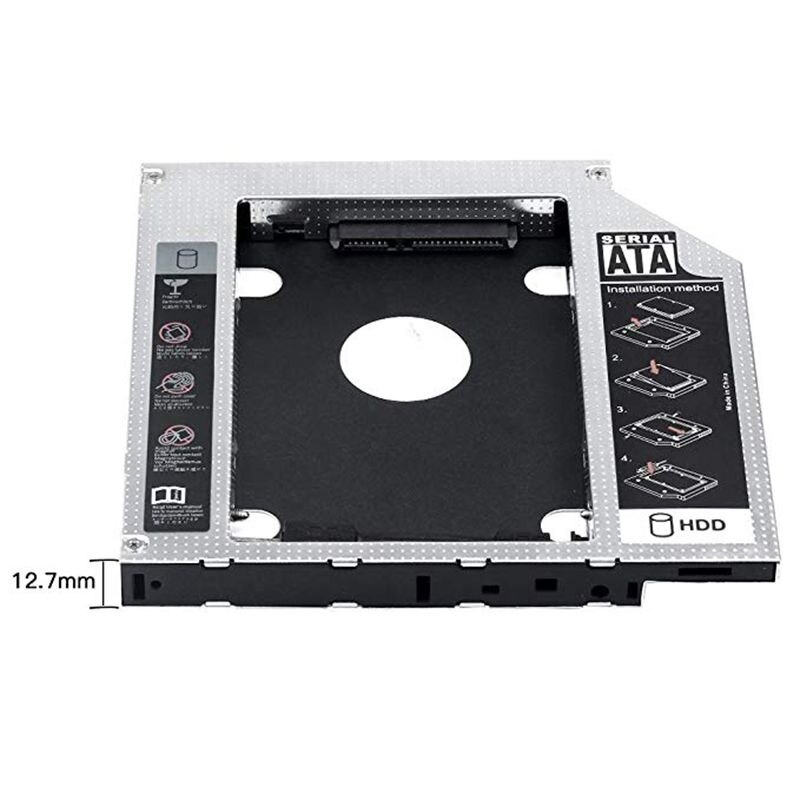 2nd Hdd Ssd Harde Schijf Caddy Lade Vervanging Voor Lenovo Thinkpad T420 T430 T510 T520 T530 W510 W520 W530, interne Laptop Cd/Dv