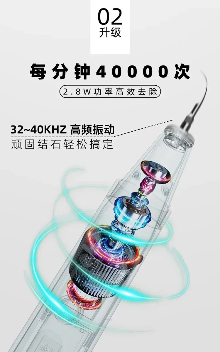 Pet calculus remover dog ultrasonic tooth washer bad breath oral cleaning artifact deodorizing teeth cleaning