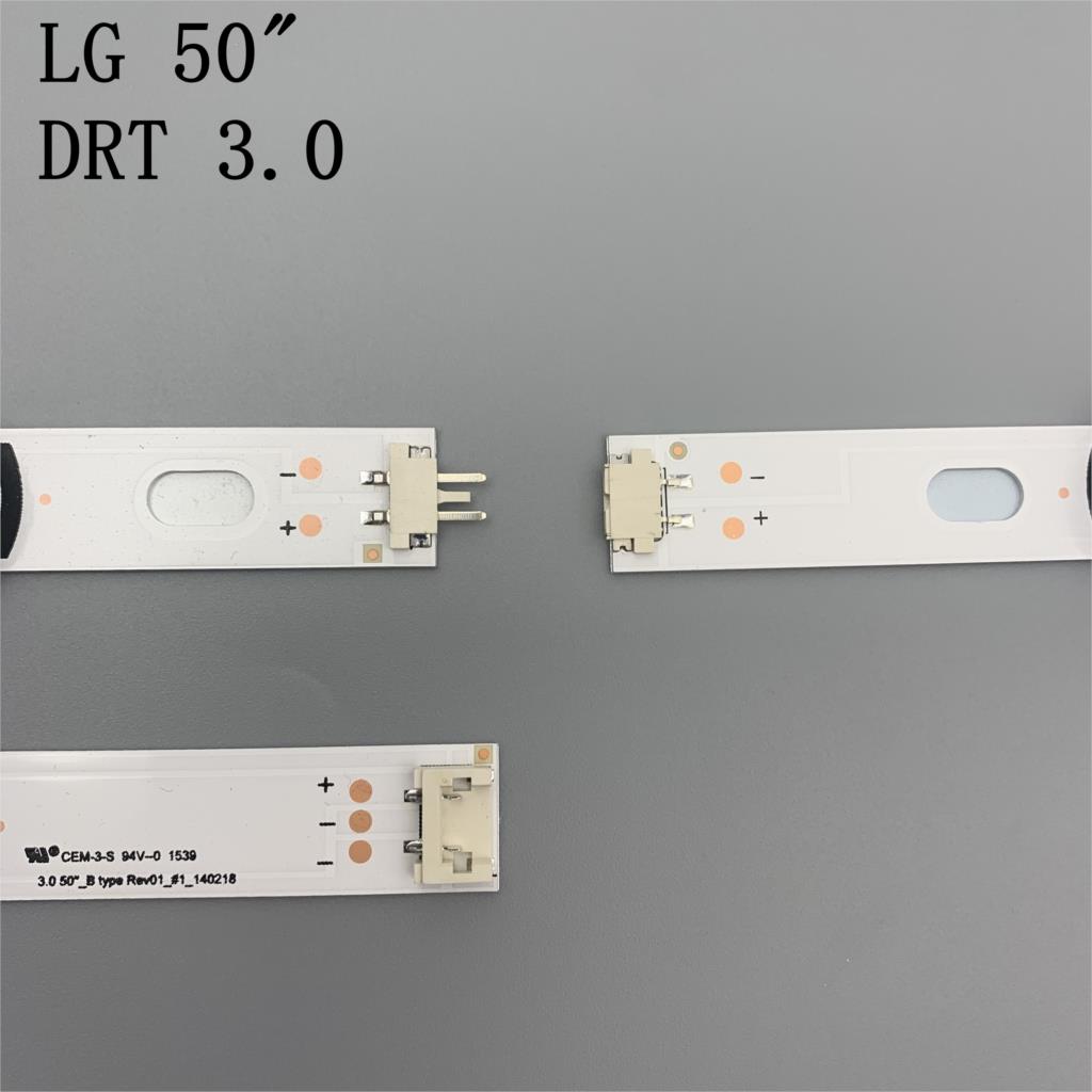 10 pz/set Nuovo LED Strip Innotek Ypnl-Drt 3.0 50 "Per LG 50LB5610 50LB650V 50LB653V 50LF5800 6916L-1978A 1779A 1982A 1983A 1735A 1736A
