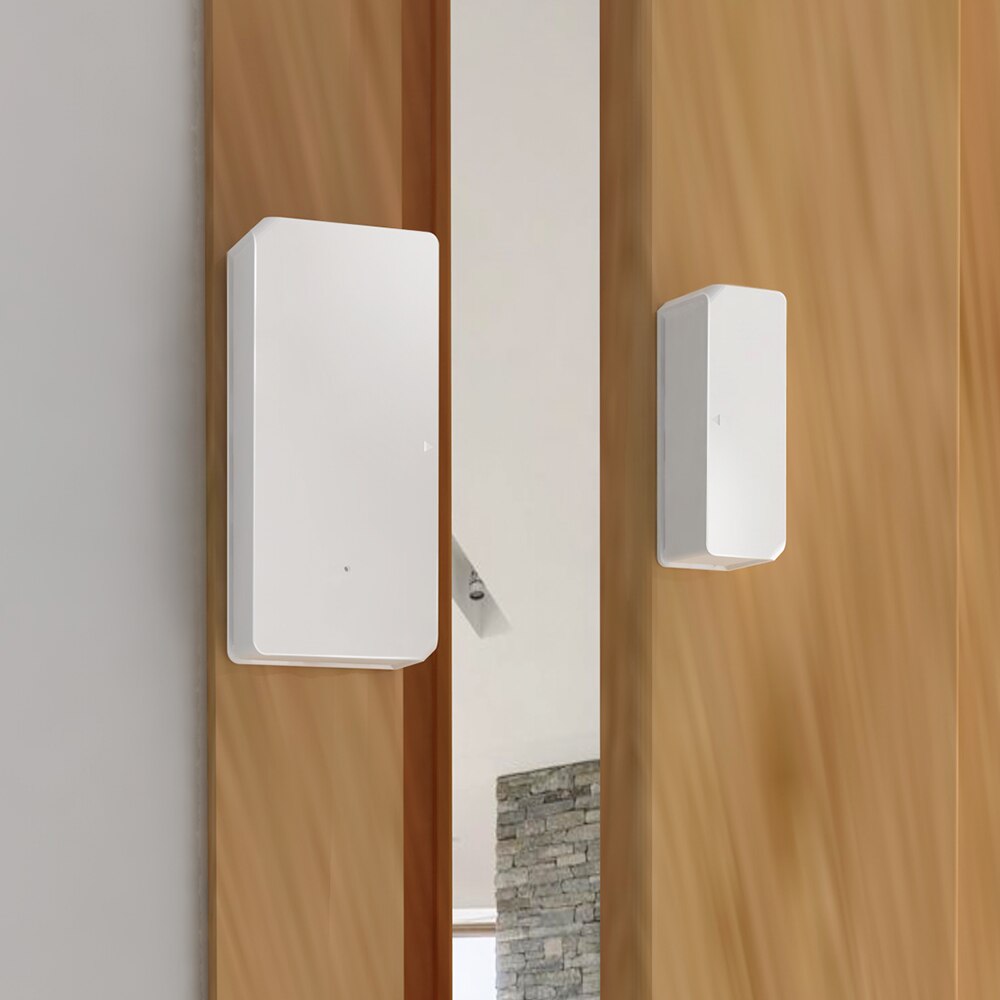 Sonoff-Sensor de ventana y puerta inalámbrico DW2, dispositivo de enlace con Control remoto inteligente para el hogar, sin Hub, a través de la aplicación Ewelink