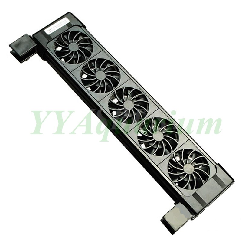 BOYU FS605# Fish tank Ultra Quiet Chillers DC 12V Cooling Fans w/ Adjustable Mounter for Aquarium Ponds Marine 5 Fans