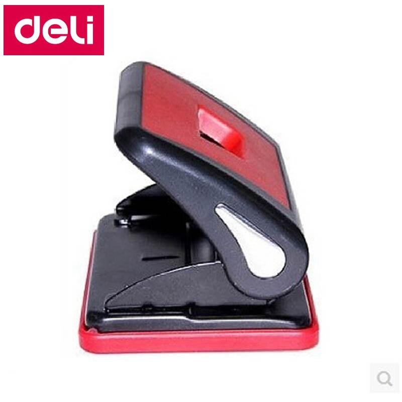 Deli 0103 Office Desk 6mm Hole punch binding hole punch two holes distance 80mm punch papers capacity 10 pages 80g