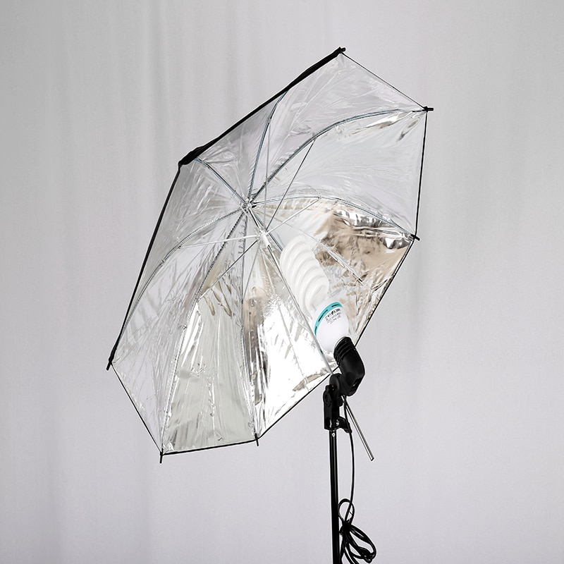 CY 1 sztuk 83 cm 33 "zdjęcie studio wideo lampa błyskowa drobnoziarnisty parasol odblaskowe odblaskowe czarny srebrny fotografia fotografia parasole plażbyć winnym