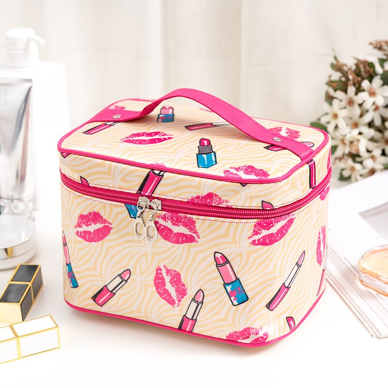 Bolsa Neceser multifuncional de viaje para cosméticos, bolsa de almacenamiento de gran capacidad, simple bolsa de limpieza y belleza impermeable, organizador de maquillaje: 12