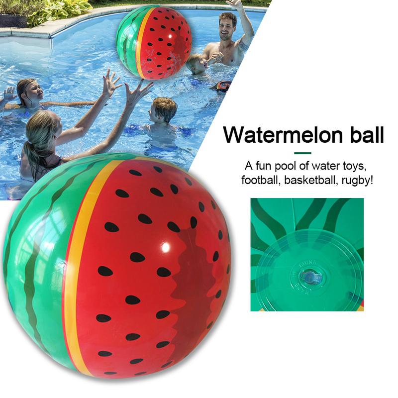 Vandmelon bold pool oppustelig bold simulation vandmelon gummibold strand pool spille tidlig uddannelse tøjdyr
