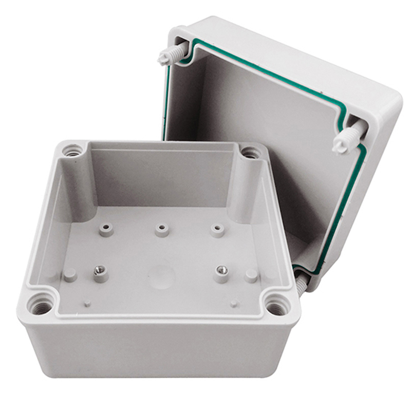 IP65 ABS Junction Box Plastic Waterproof Distribution Box Outdoor Monitoring Power Junction Box Sealed Waterproof Enclosures-AG