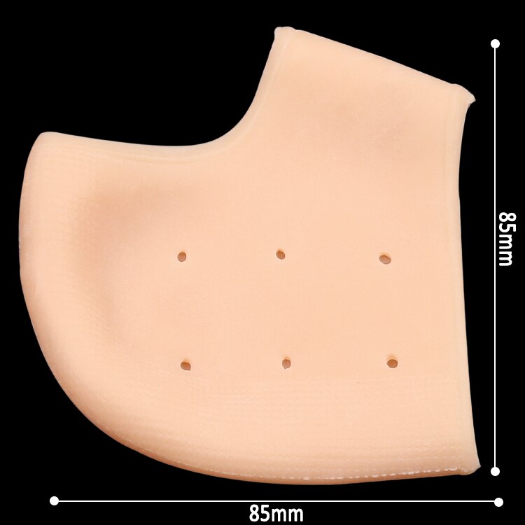 Silicone Heel Protector Protective Spur Pads for Relief Plantar Fasciitis Reduce Pressure on Heel Foot Skin Care Protectors: skin color