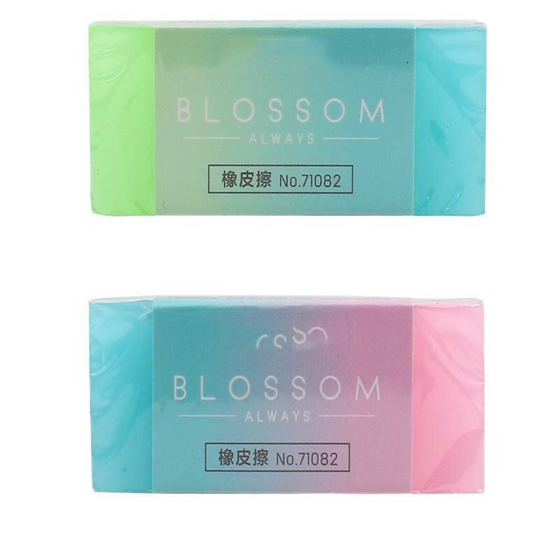 2 Maten Flexibele Potlood Gum Schoolbenodigdheden Jelly Kleur Zachte Rubber Gum Voor Tekenen Examen Correctie Kinderen Briefpapier