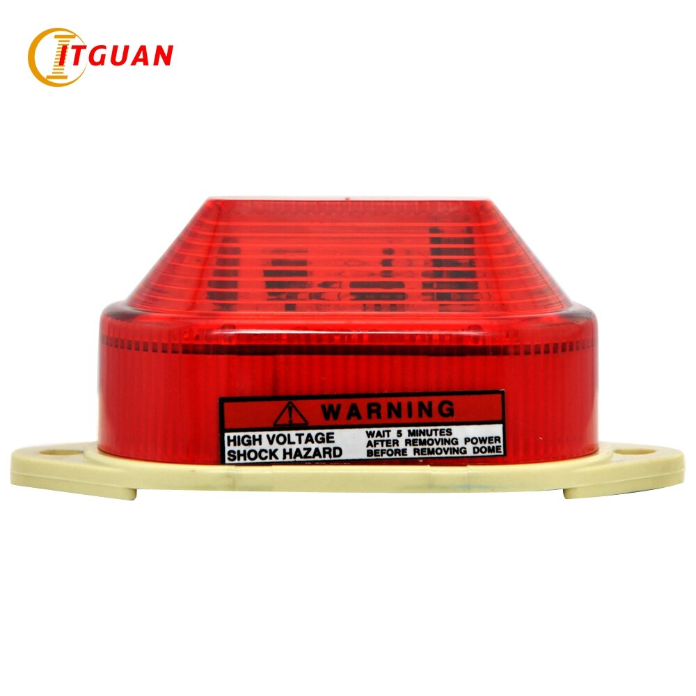 Lte -5051 mini varoitusvalo led vilkkuva varoitusvalo  dc12v/24v/ac220v halkaisija 84mm majakkavalo hätämerkkivalo