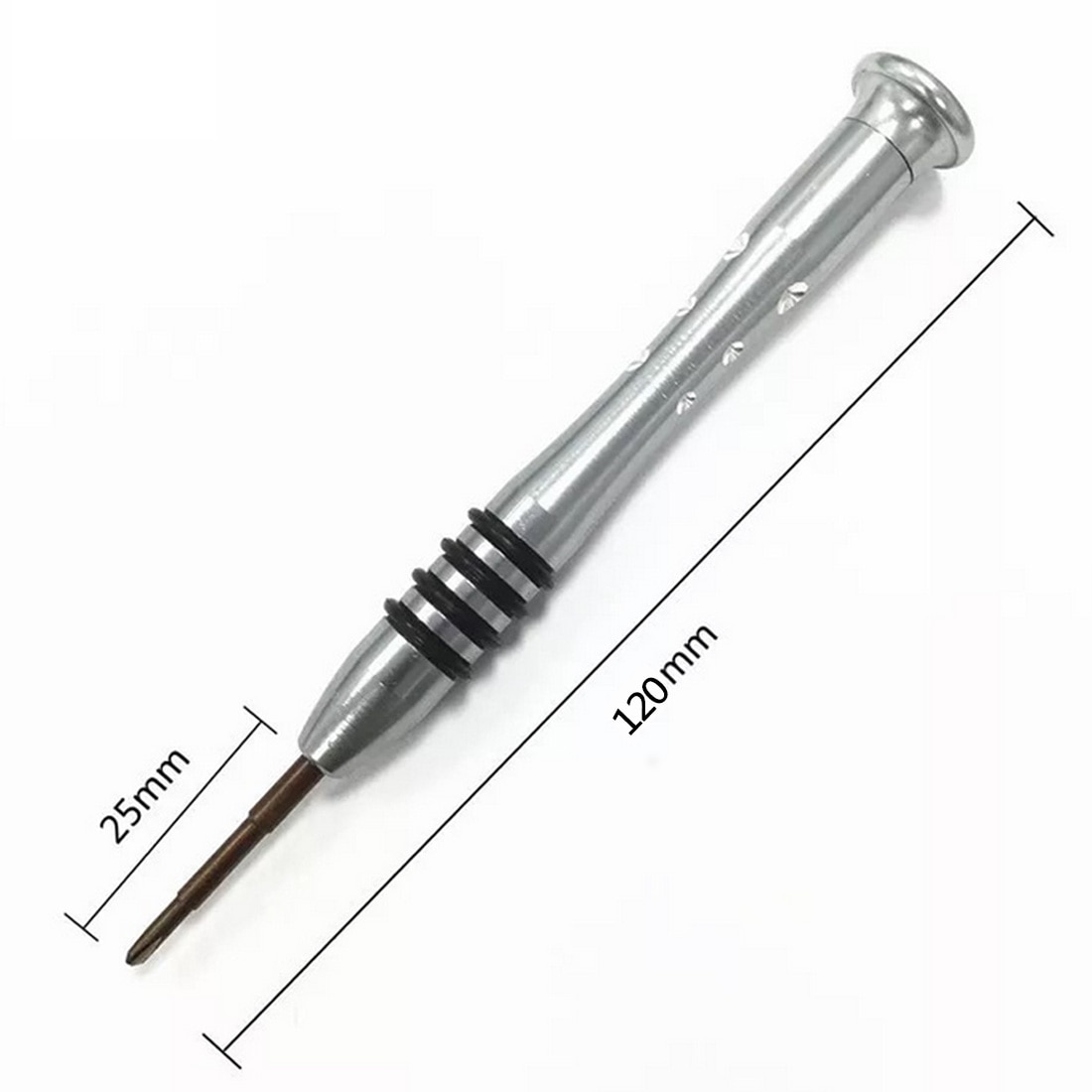 Precieze schroevendraaier demontagegereedschap voor iphone telefoon reparatiegereedschap woord 2.0/ kruis 2.0/ kruis 1.5/ vijfhoekig 0.8/ 0.6 y antislip
