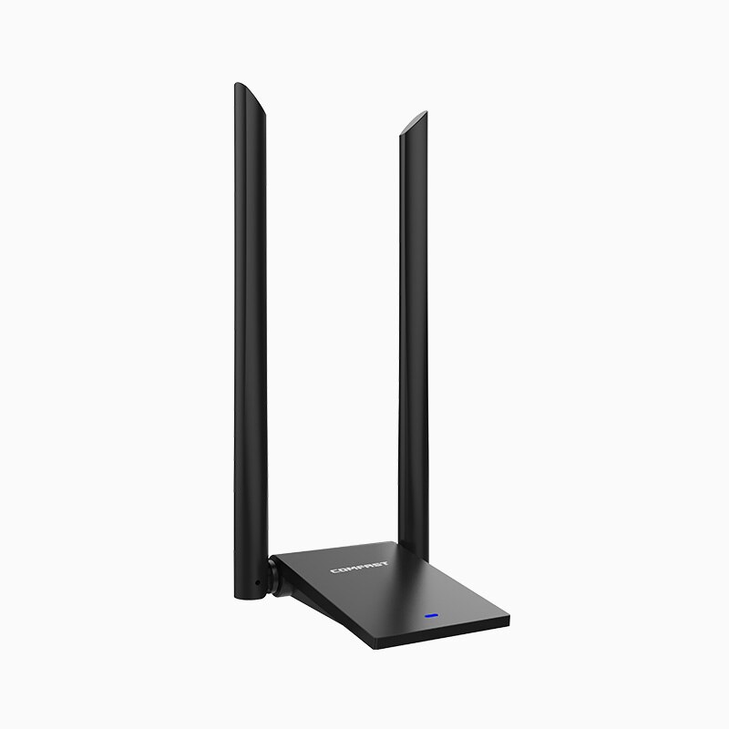 Comfast 1300Mbps 802.11ac Lange Afstand 5.8Ghz Usb Wifi Adapter Wifi Ontvanger 2 * 6dBi Antennes Dual Band CF-WU782AC