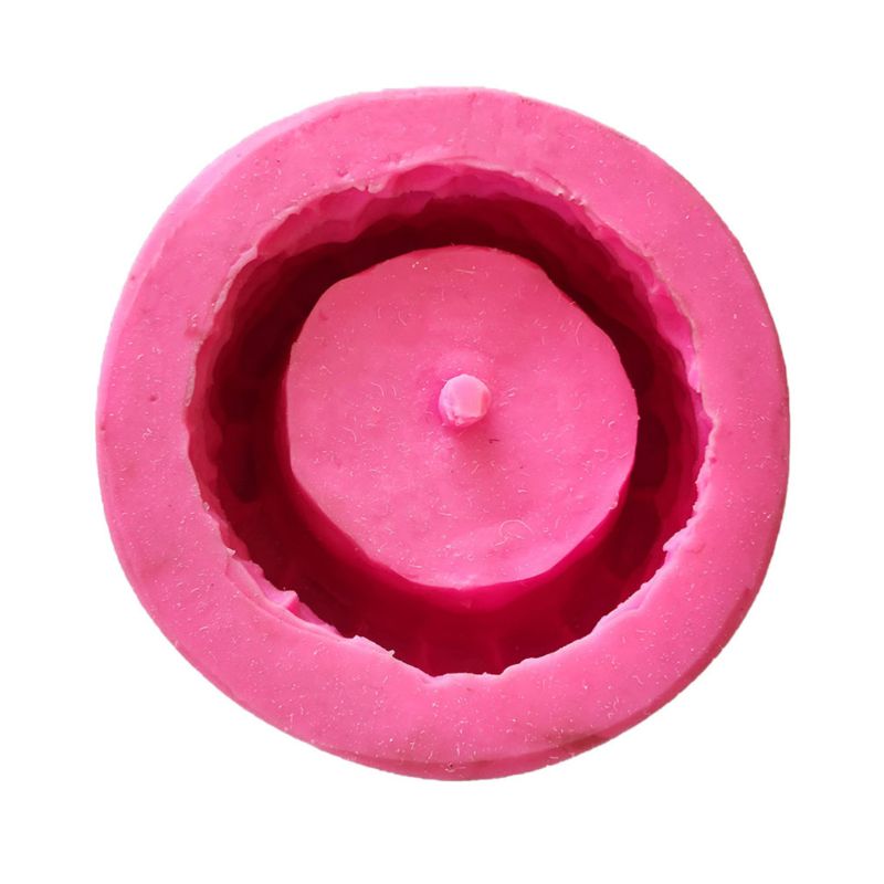 3D Tree Stump Silicone Flower Pot Mold Concrete Succulent Plant Mould DIY Candle