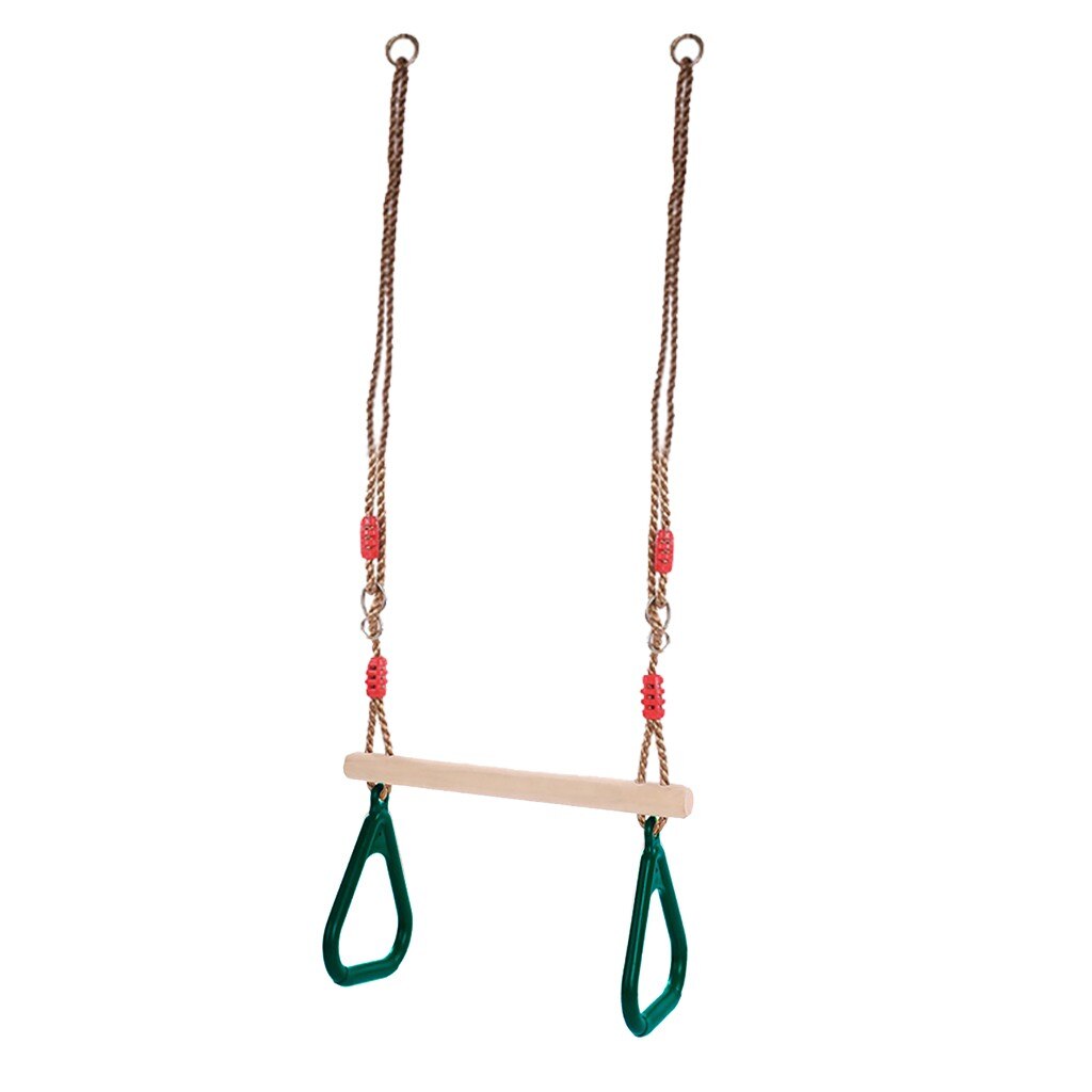 Kids Swing Seat Adjustable Ropes Heavy Duty Rope Play Children Swing Playground Courtyard swing chair for kids Happy childhood: GN