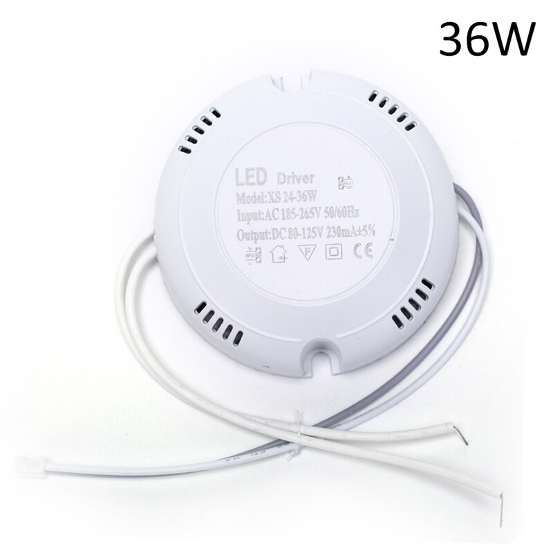 1Pc 24W 36W 220V Led Driver Plafond Driver Ronde Driver Verlichting Transformeren Voor Led Downlighters Lichten