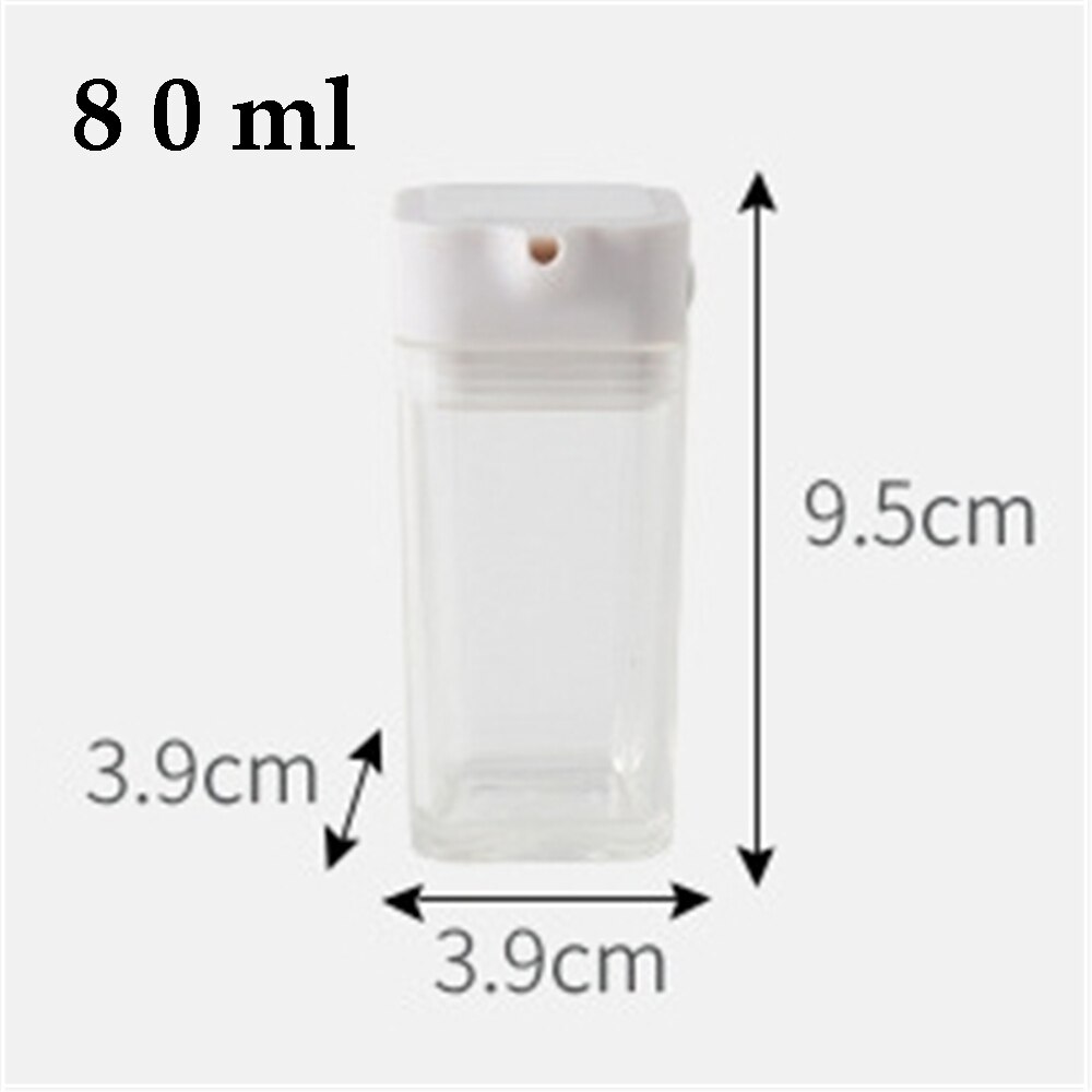 208pcs Spices Food Label Stickers Jars In French For Bottle Container Can Storgae Box Kitchen Drawer Cabinets Shelves Organizer: 80ml jar for liquid