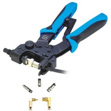 MT-8305 Compression Crimper for RCA BNC and F Connectors Cable Pliers