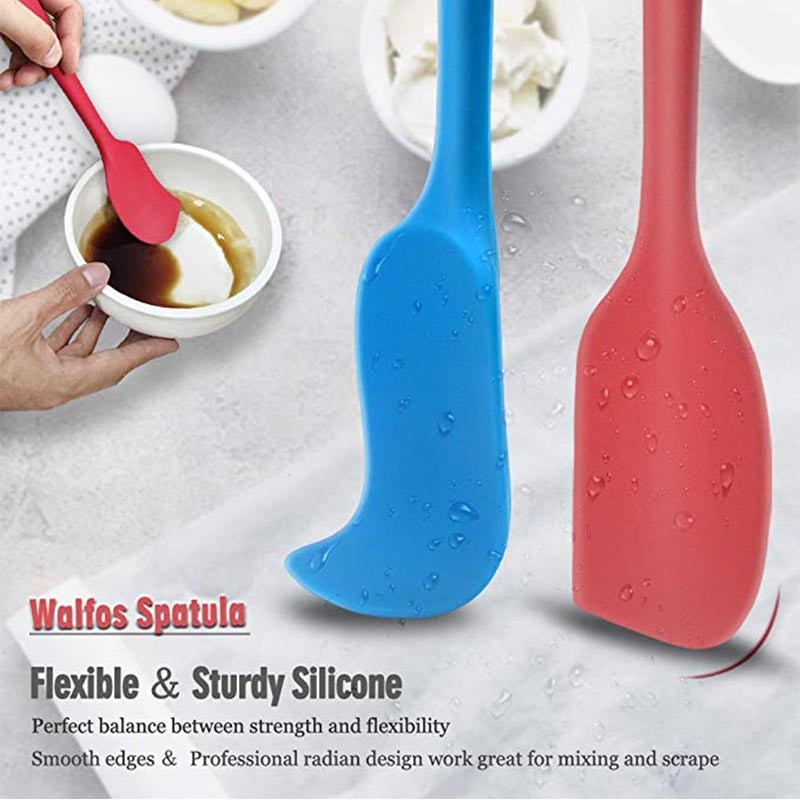 Cake tools Silicone Cream Butter Cake Spatula Mixing Batter Scraper Brush Butter Mixer Cake Brushes Baking Tool Kitchenware